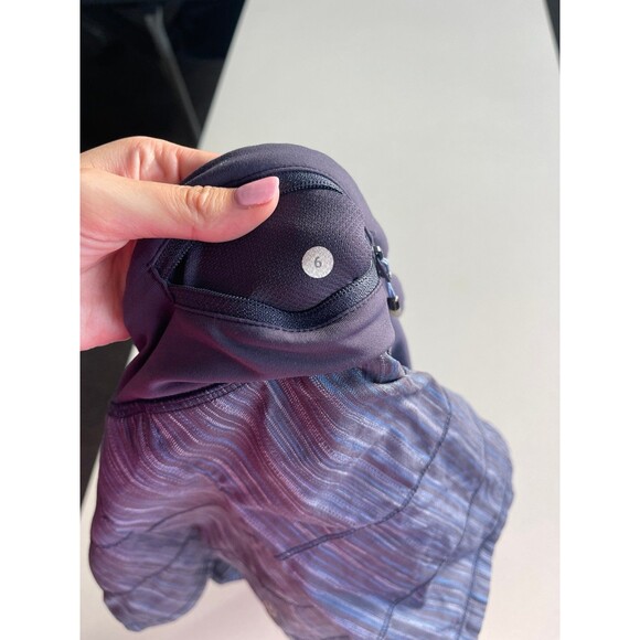 NOT FOR SALE Lululemon Blue Stripe Pace Rival Skirt 6 - Picture 4 of 4